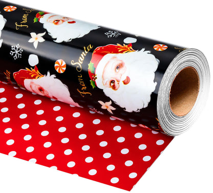 Blue Nutcracker Christmas Wrapping Paper, 32.8 Ft