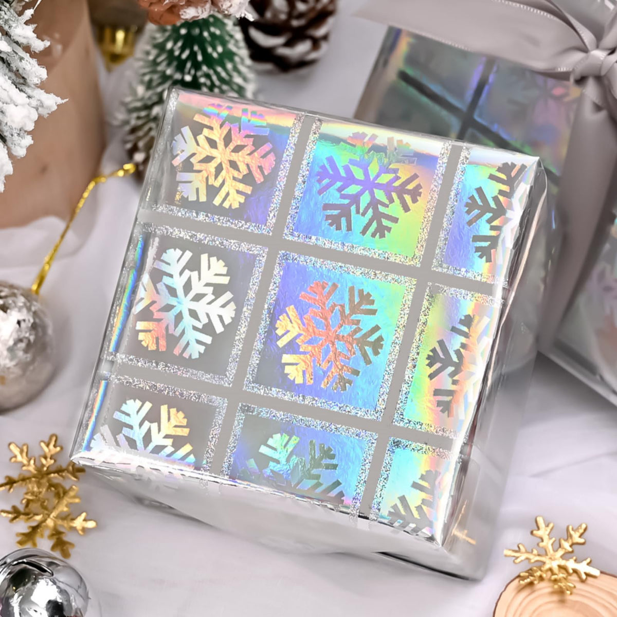 Blue Nutcracker Christmas Wrapping Paper, 32.8 Ft