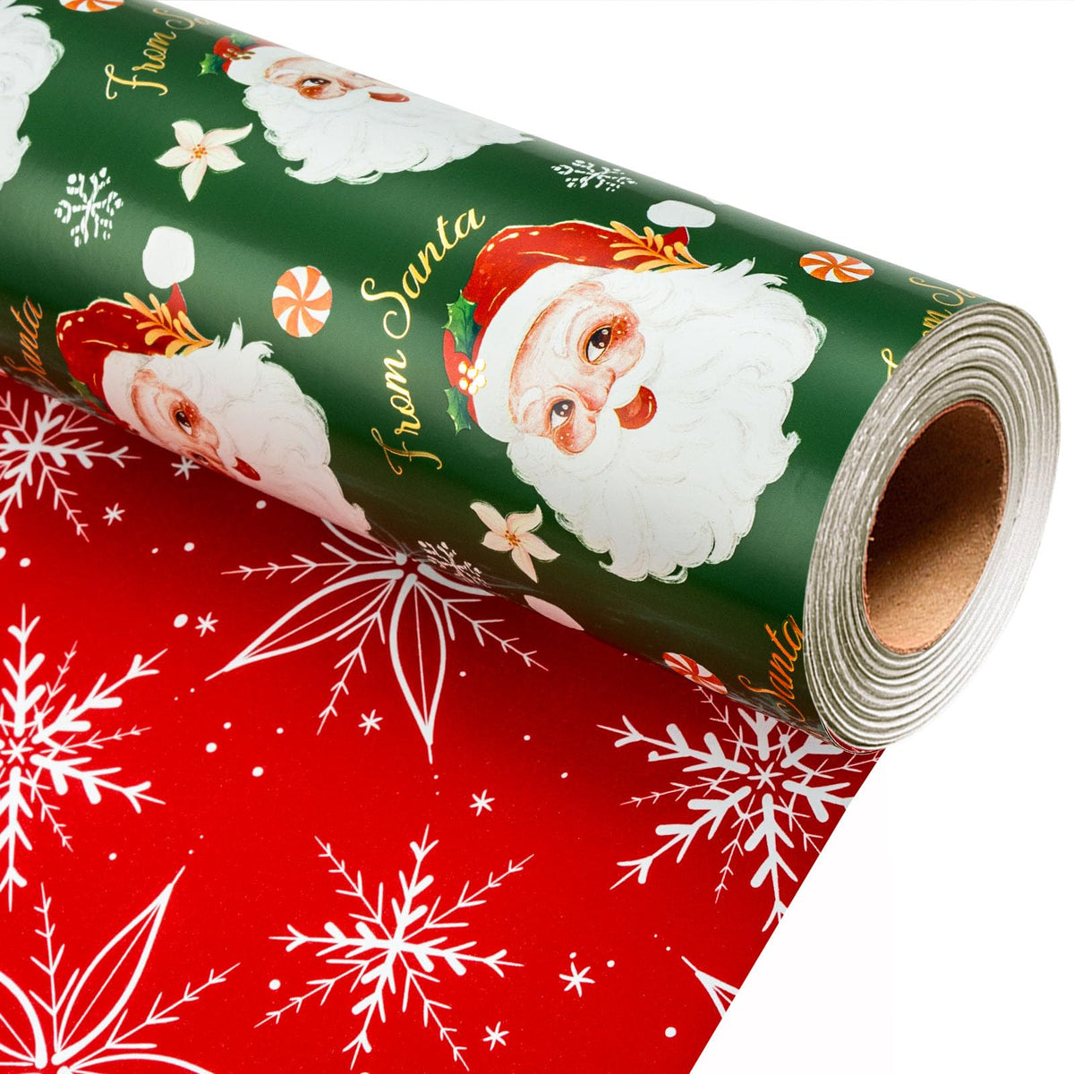 Blue Nutcracker Christmas Wrapping Paper, 32.8 Ft