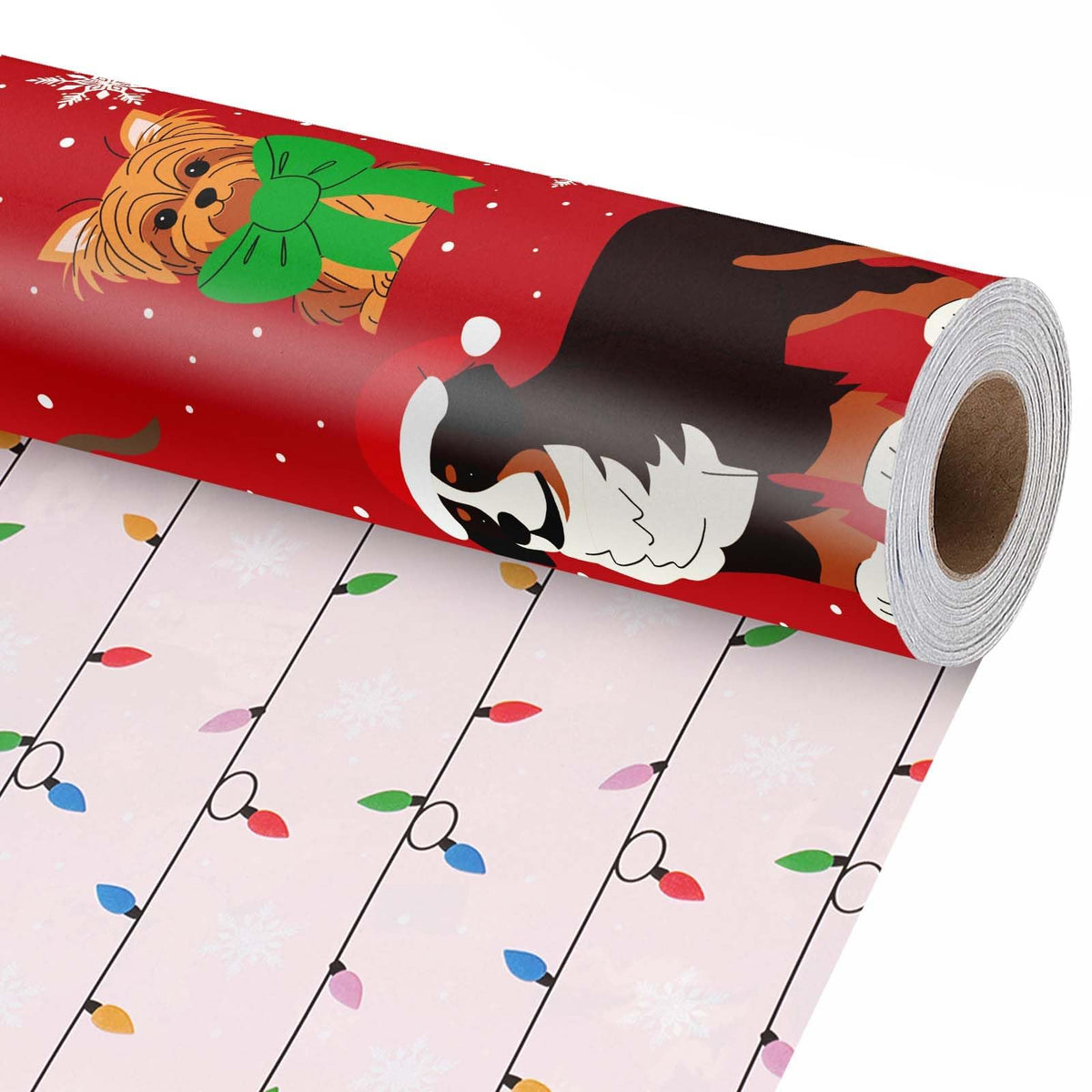 Nutcracker Reversible Christmas Wrapping Paper, 33 Ft