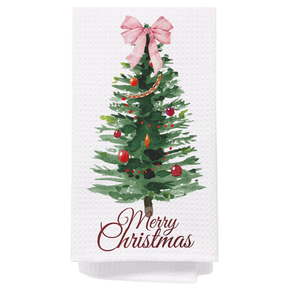 Chinoiserie Christmas Kitchen Hand Towels, 16x24 Inch