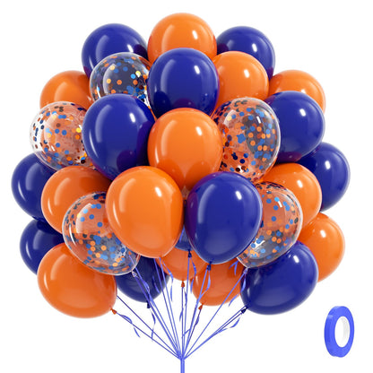 Blue and White Balloon Kit, 60 Pieces