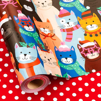 Blue Nutcracker Christmas Wrapping Paper, 32.8 Ft