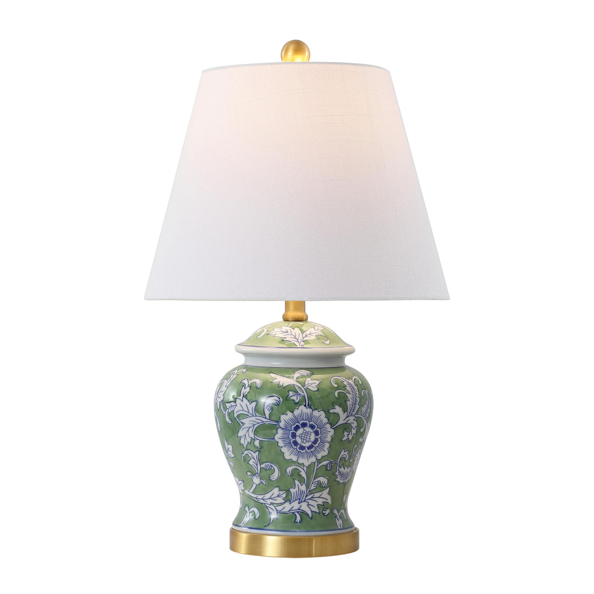 Jonathan Y Penelope Ginger Jar LED Table Lamp, 22 Inch
