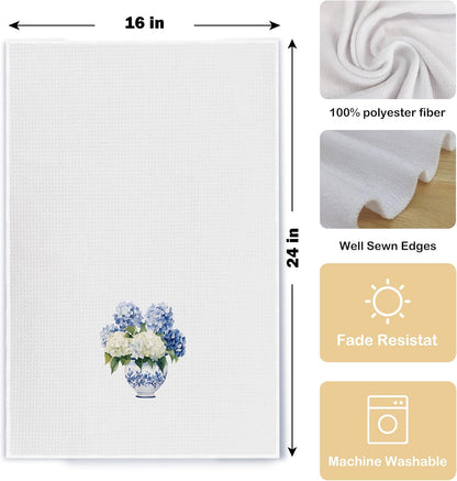 Chinoiserie Kitchen Towels, Set of 2