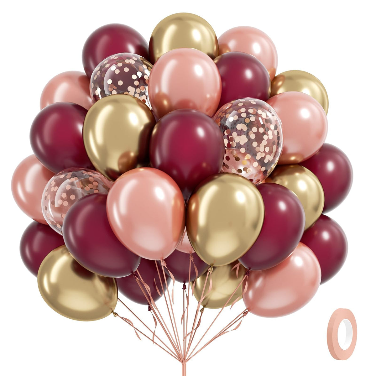 Blue and White Balloon Kit, 60 Pieces