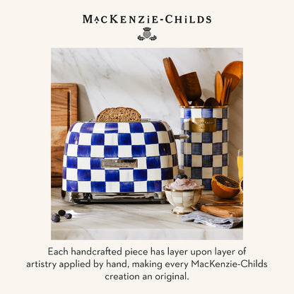 MacKenzie-Childs 2-Slice Toaster, Royal Check