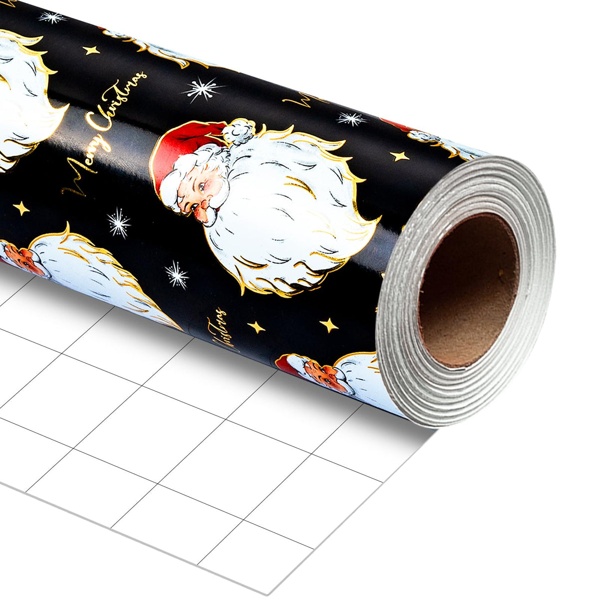 Blue Nutcracker Christmas Wrapping Paper, 32.8 Ft