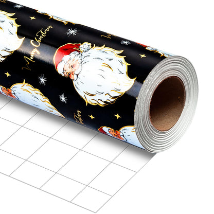 Blue Nutcracker Christmas Wrapping Paper, 32.8 Ft