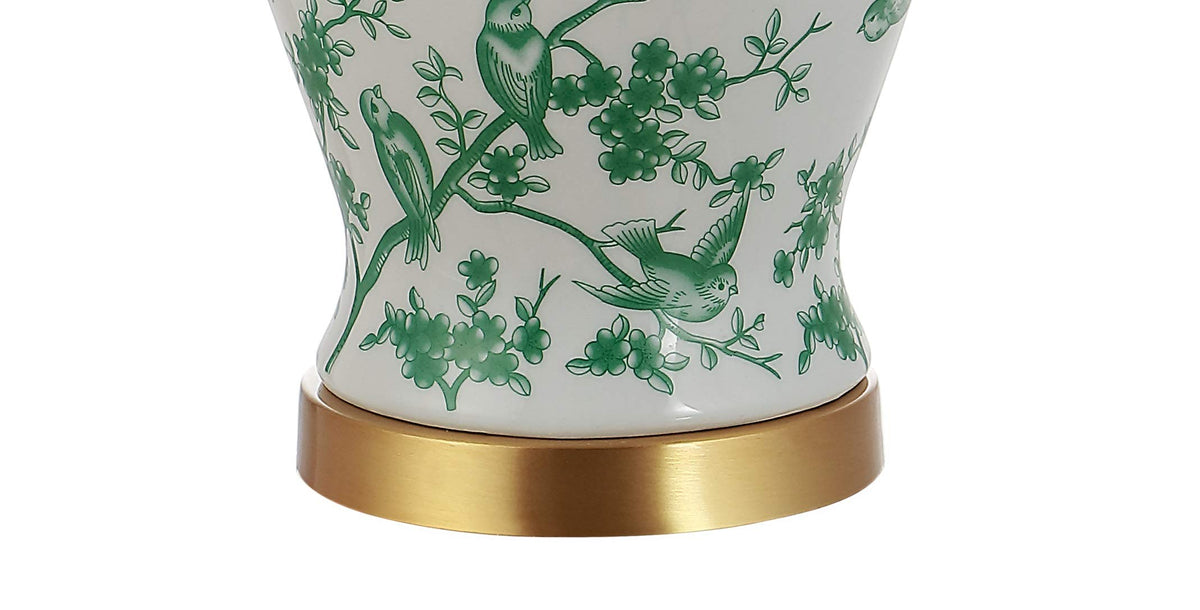 Jonathan Y Penelope Ginger Jar LED Table Lamp, 22 Inch