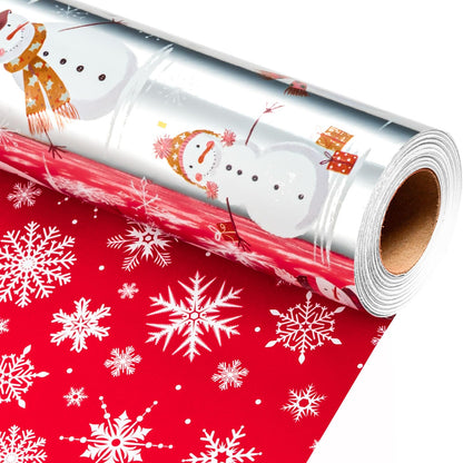 Blue Nutcracker Christmas Wrapping Paper, 32.8 Ft
