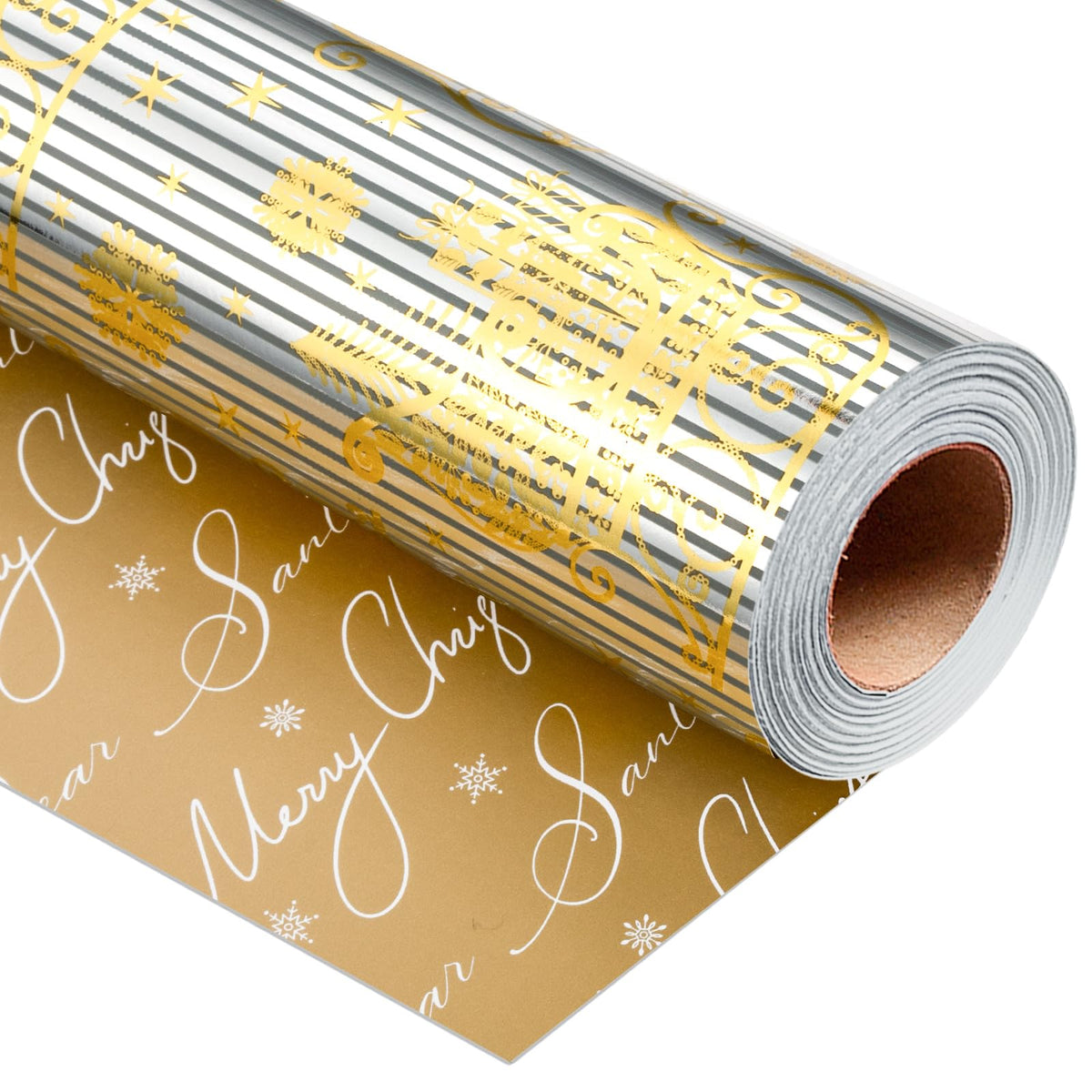 Blue Nutcracker Christmas Wrapping Paper, 32.8 Ft