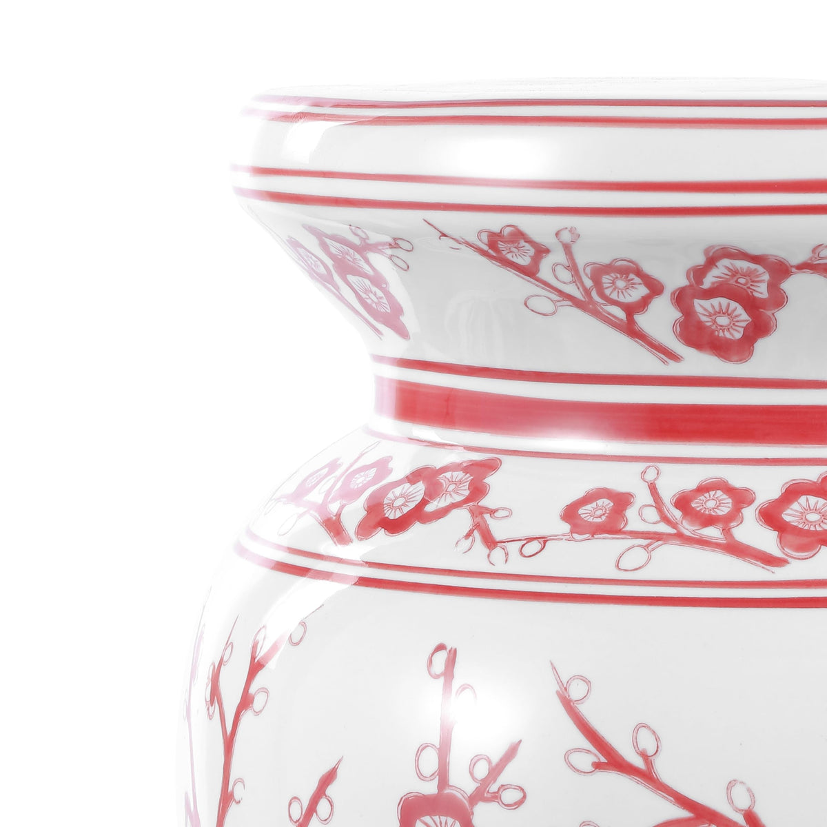 Jonathan Y Cherry Blossom Garden Stool, 18"