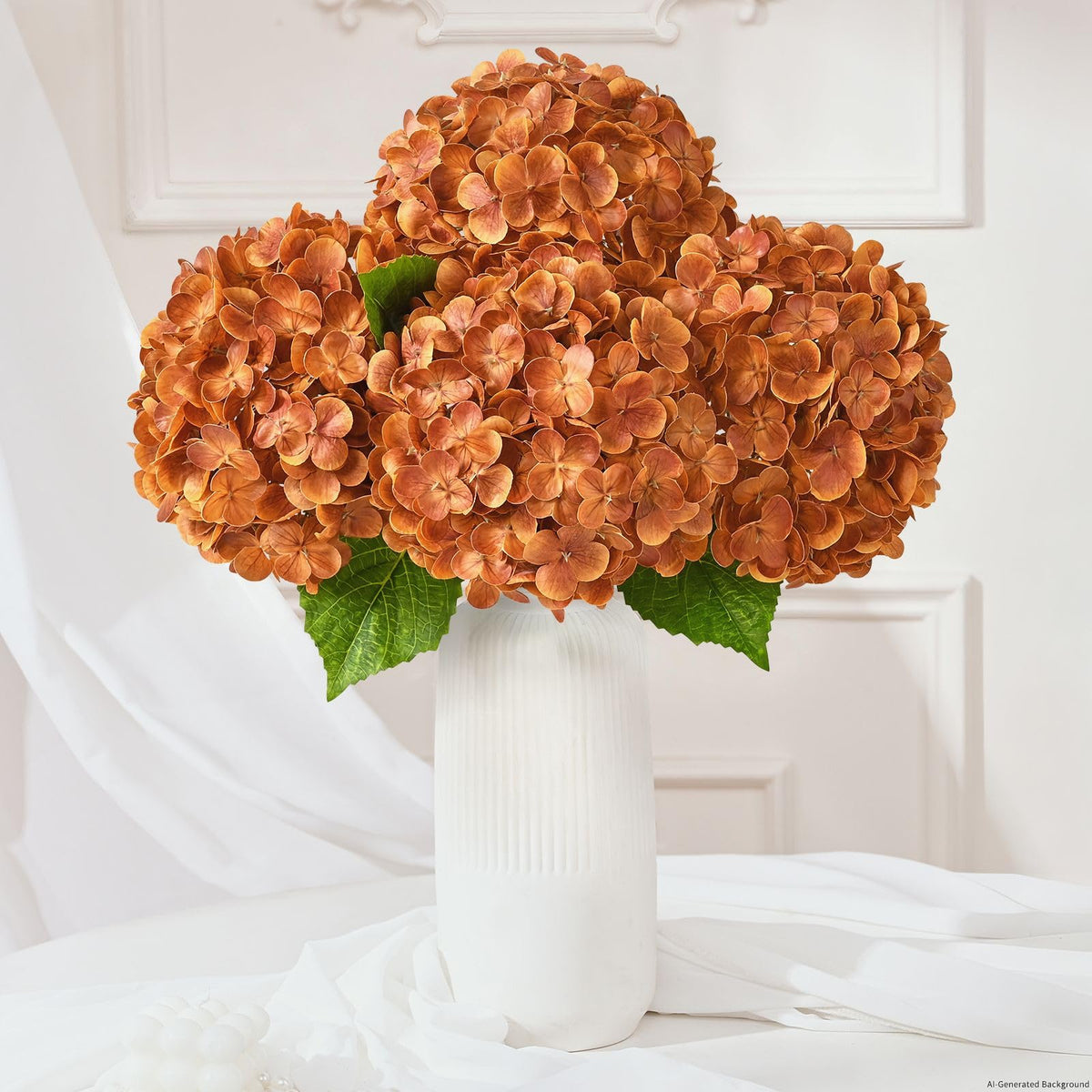 Real Touch Blue Hydrangea Faux Flowers