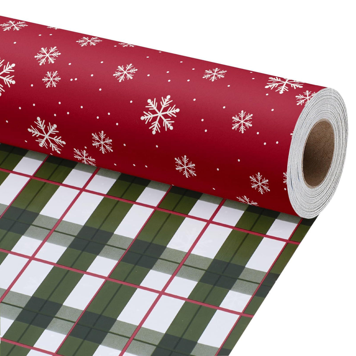 Nutcracker Reversible Christmas Wrapping Paper, 33 Ft