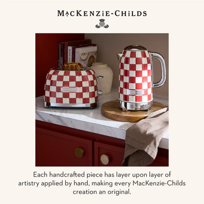 MacKenzie-Childs 2-Slice Toaster, Royal Check