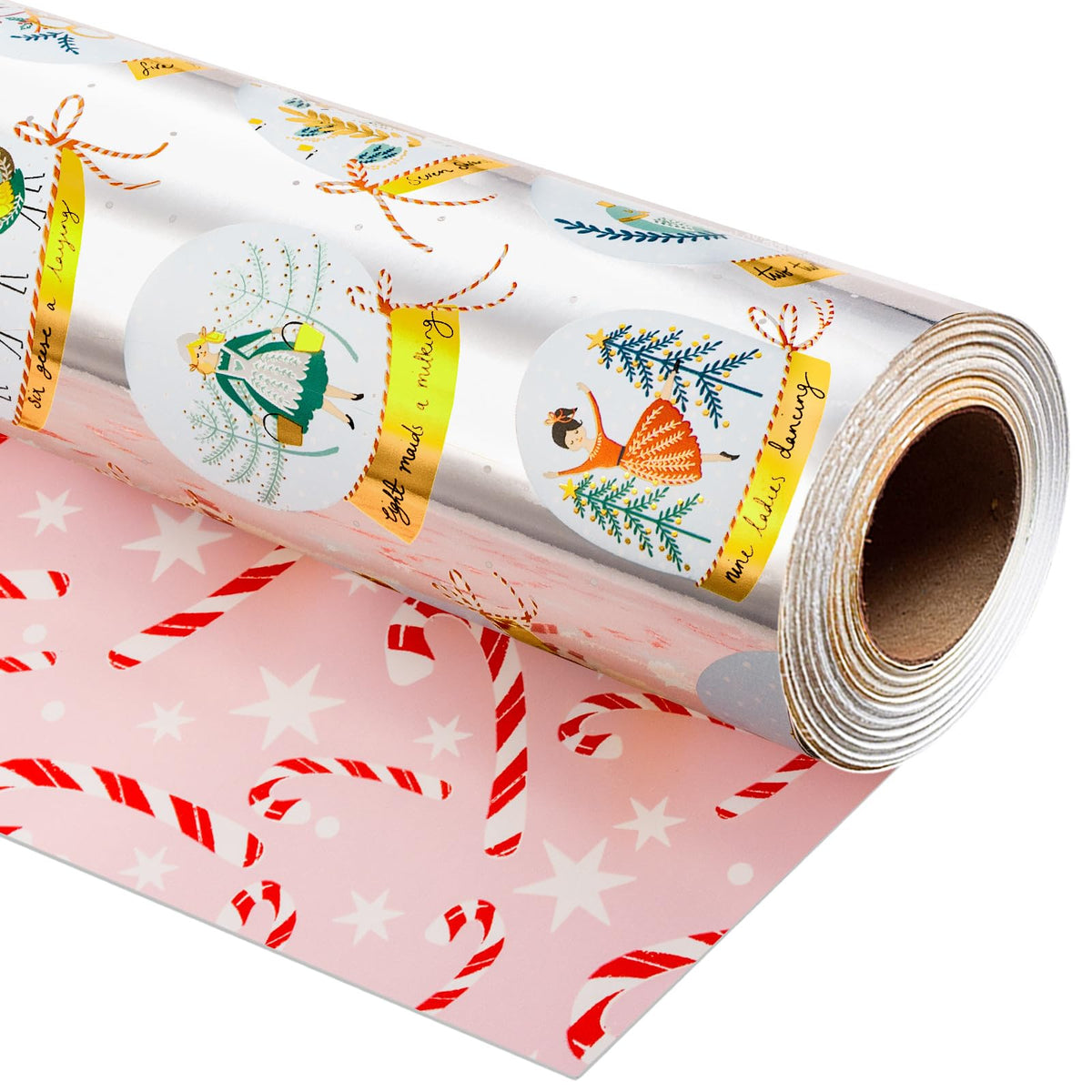 Blue Nutcracker Christmas Wrapping Paper, 32.8 Ft