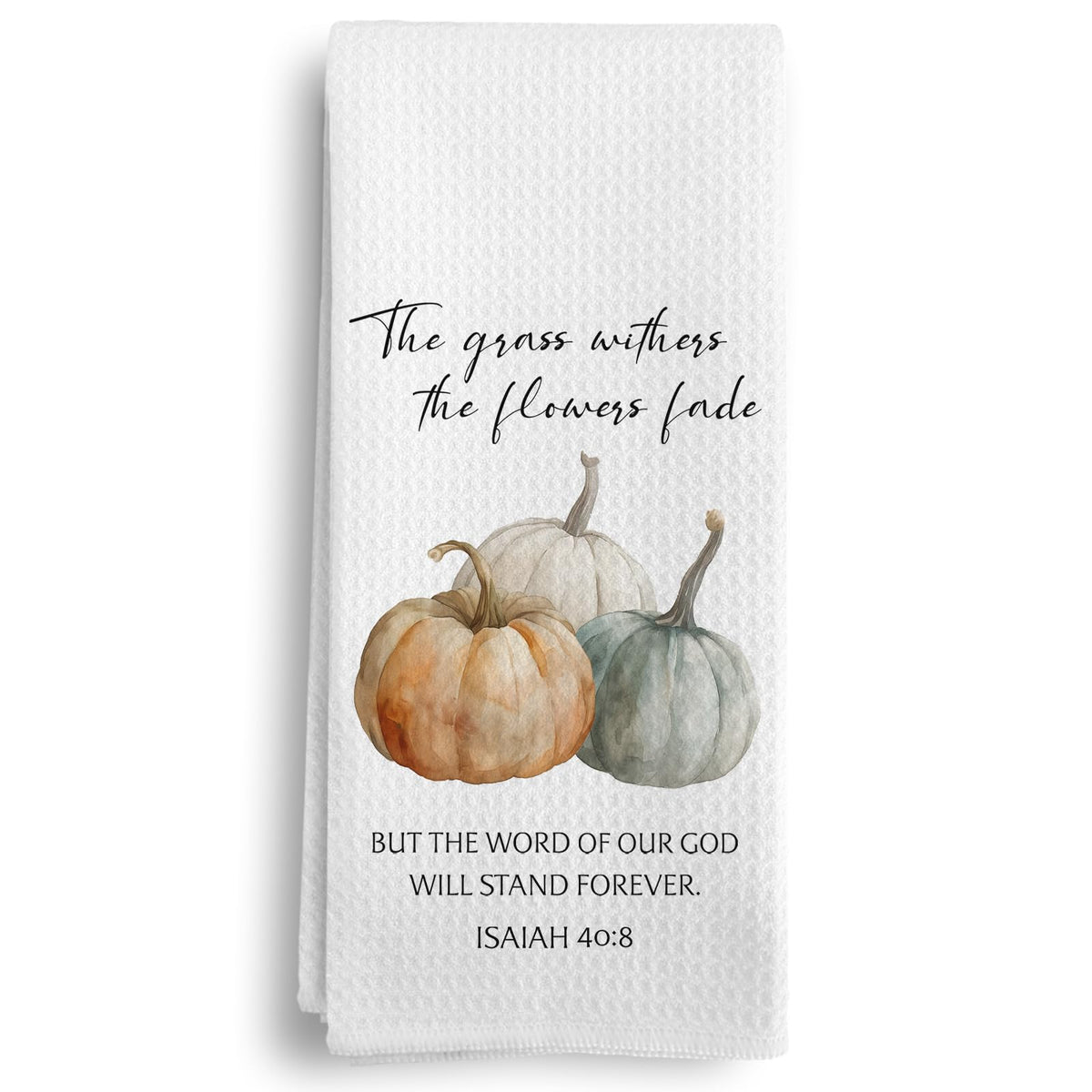 Chinoiserie Waffle Kitchen Towels, 16 x 24 Inch