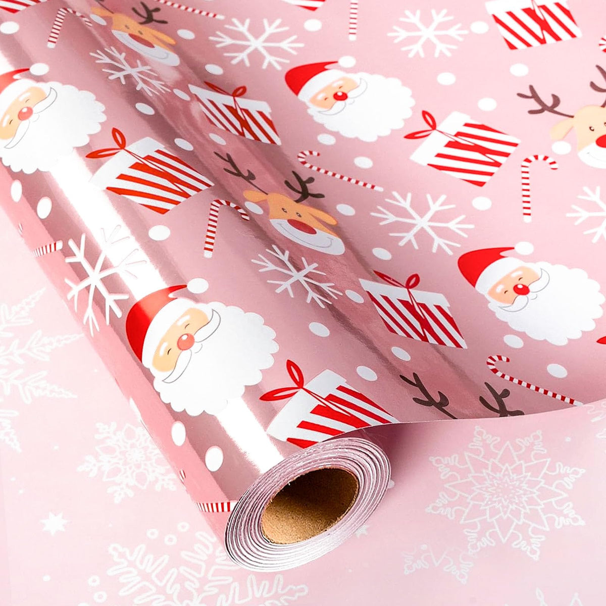 Blue Nutcracker Christmas Wrapping Paper, 32.8 Ft