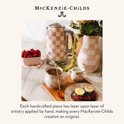 MacKenzie-Childs Electric Kettle, Royal Check