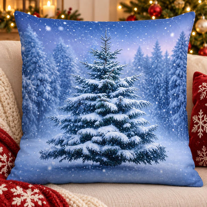 Blue Chinoiserie Bird and Peony Pillow Cover, 18x18