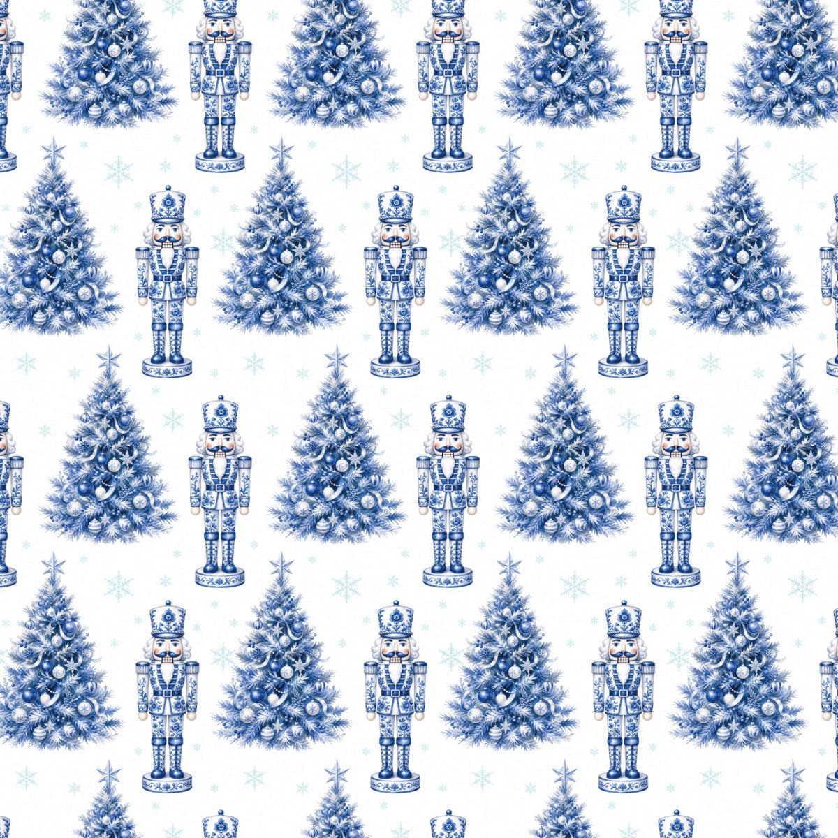 Chinoiserie Nutcracker Christmas Wrapping Paper