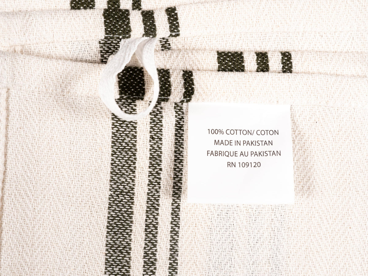 Navy Kitchen Towels, Set of 10