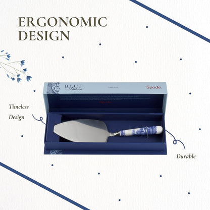 Spode Blue Italian Cake Server, 10 Inch