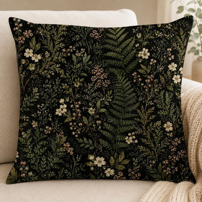 Blue Chinoiserie Bird and Peony Pillow Cover, 18x18