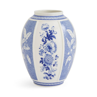 Spode Blue Italian Steccato Vase, 5.2 Inch