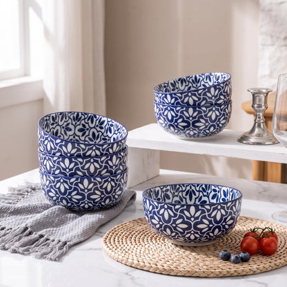 Ceramic Soup Bowls, Set of 6