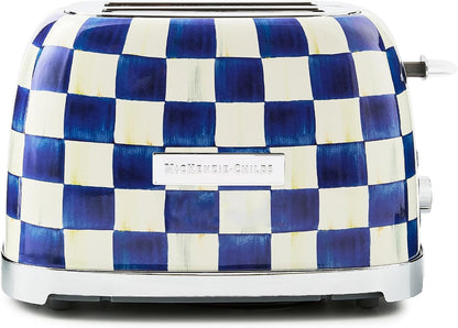 MacKenzie-Childs 2-Slice Toaster, Royal Check