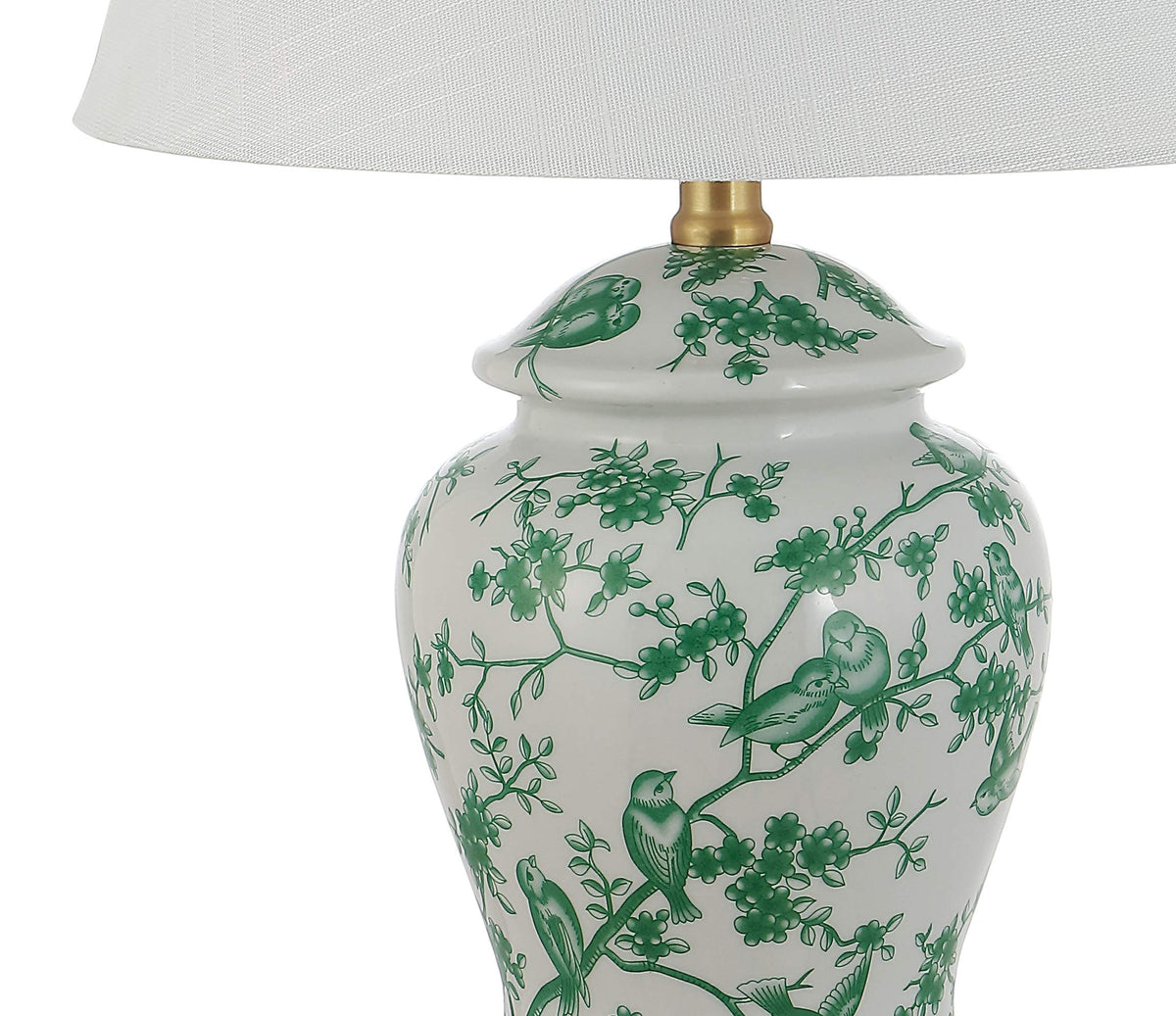 Jonathan Y Penelope Ginger Jar LED Table Lamp, 22 Inch