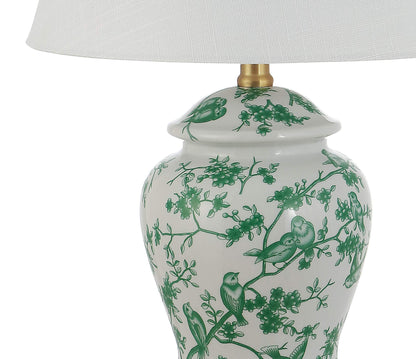 Jonathan Y Penelope Ginger Jar LED Table Lamp, 22 Inch
