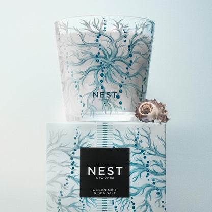 NEST Ocean Mist and Sea Salt 3-Wick Candle