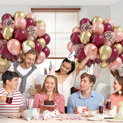 Blue and White Balloon Kit, 60 Pieces