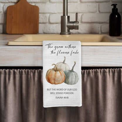 Chinoiserie Waffle Kitchen Towels, 16 x 24 Inch