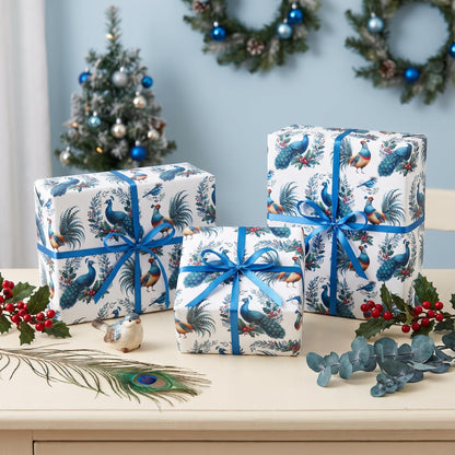 Chinoiserie Nutcracker Christmas Wrapping Paper