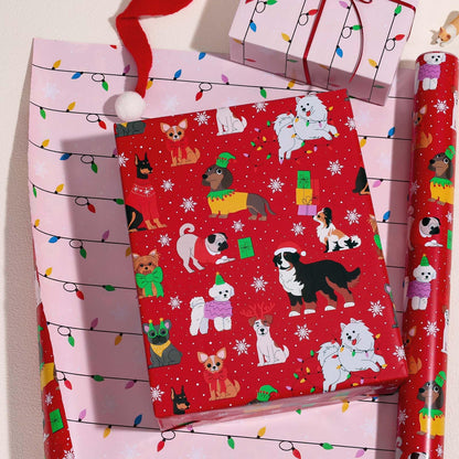 Nutcracker Reversible Christmas Wrapping Paper, 33 Ft