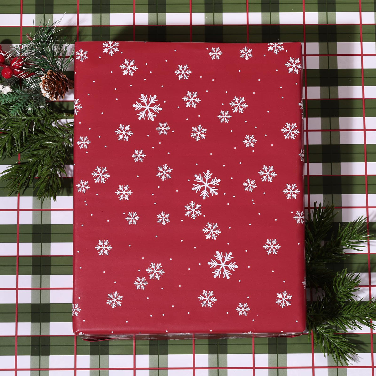 Nutcracker Reversible Christmas Wrapping Paper, 33 Ft