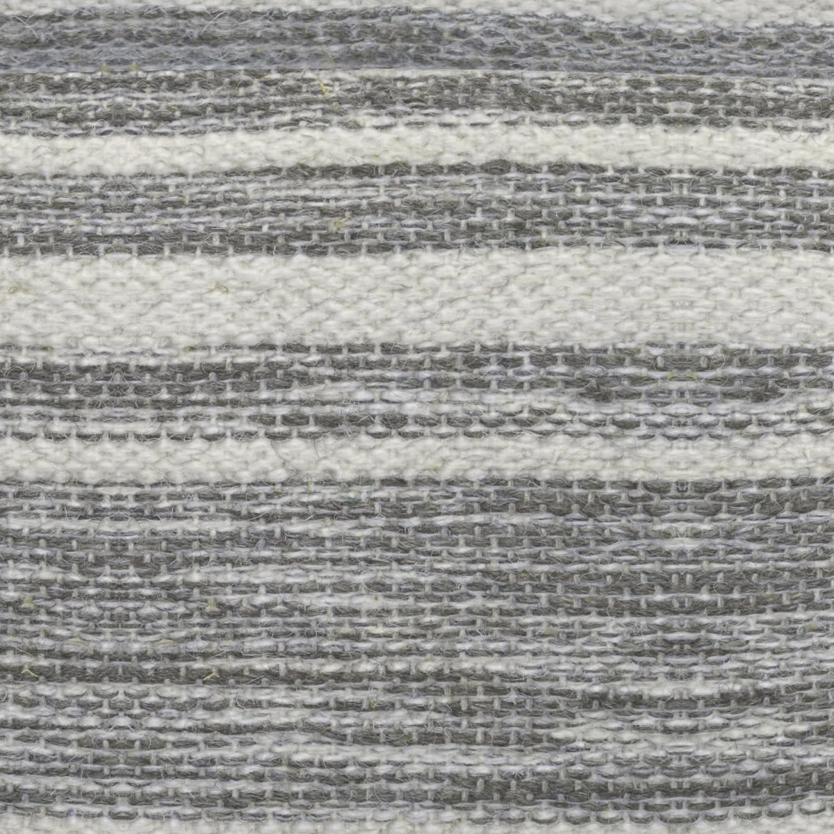 Simpli Home Cowan Blue Wool Square Pouf
