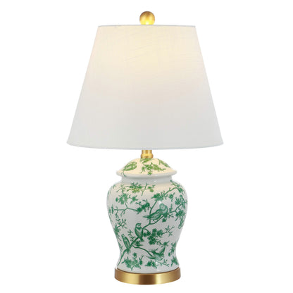 Jonathan Y Penelope Ginger Jar LED Table Lamp, 22 Inch