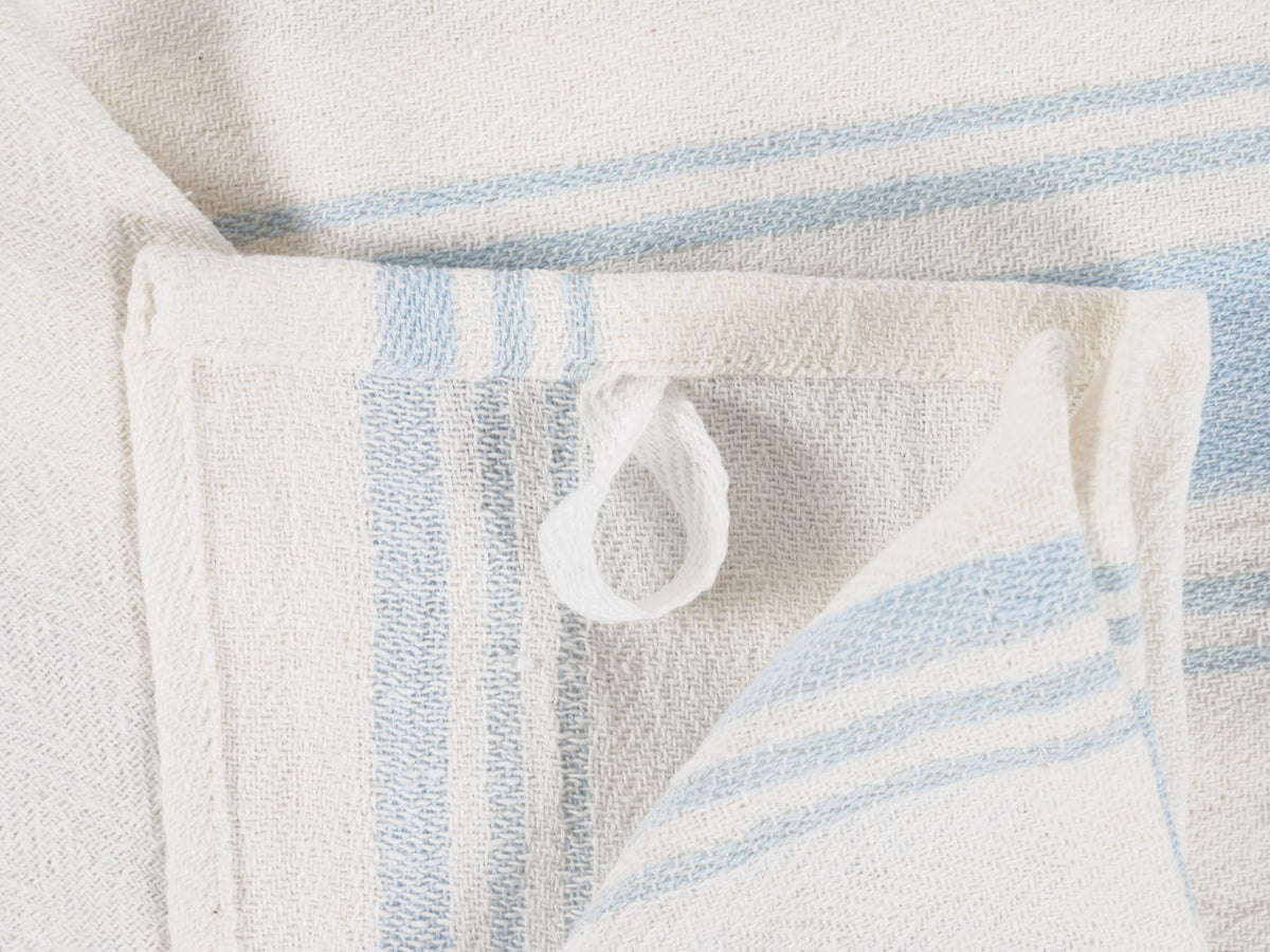 Navy Kitchen Towels, Set of 10