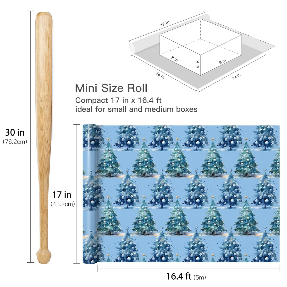 Chinoiserie Nutcracker Christmas Wrapping Paper