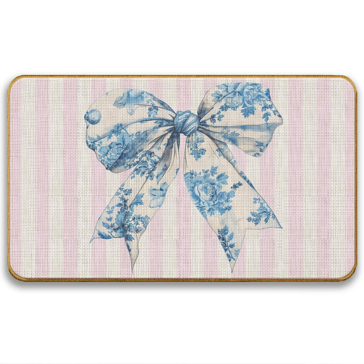 Chinoiserie Dachshund Doormat, 17 x 30 Inch