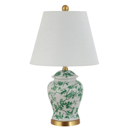 Jonathan Y Penelope Ginger Jar LED Table Lamp, 22 Inch