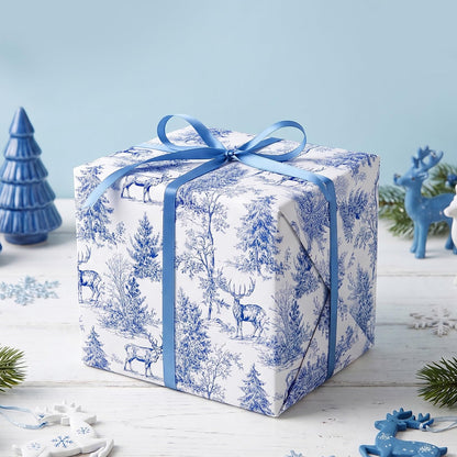 Chinoiserie Nutcracker Christmas Wrapping Paper