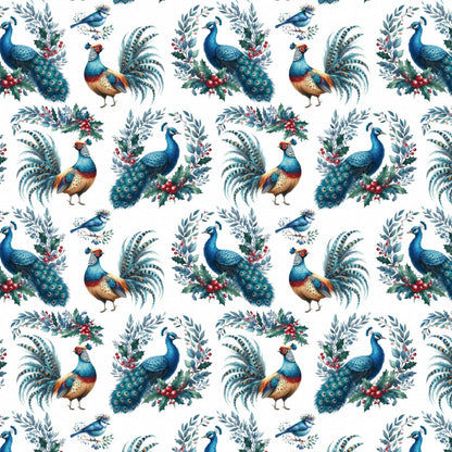 Chinoiserie Nutcracker Christmas Wrapping Paper