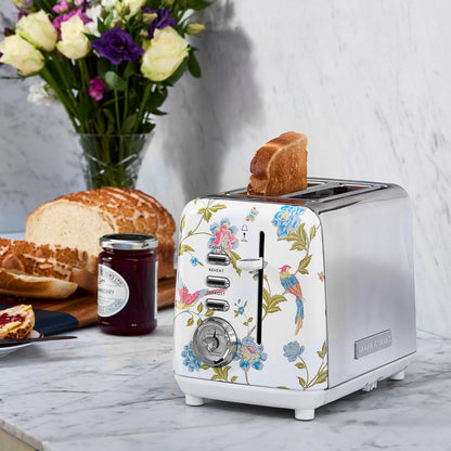 Laura Ashley Wide Slot 2-Slice Toaster