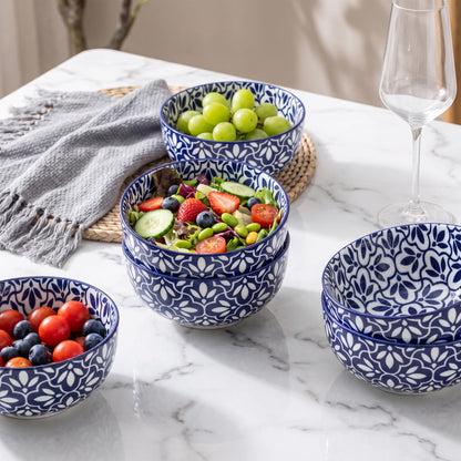 Ceramic Soup Bowls, Set of 6